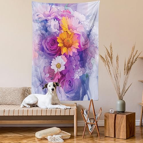 Miniatura 2 de Ambesonne - Colección de decoración para el hogar, tapices de pared para la recámara o la sala de estar, multicolor.