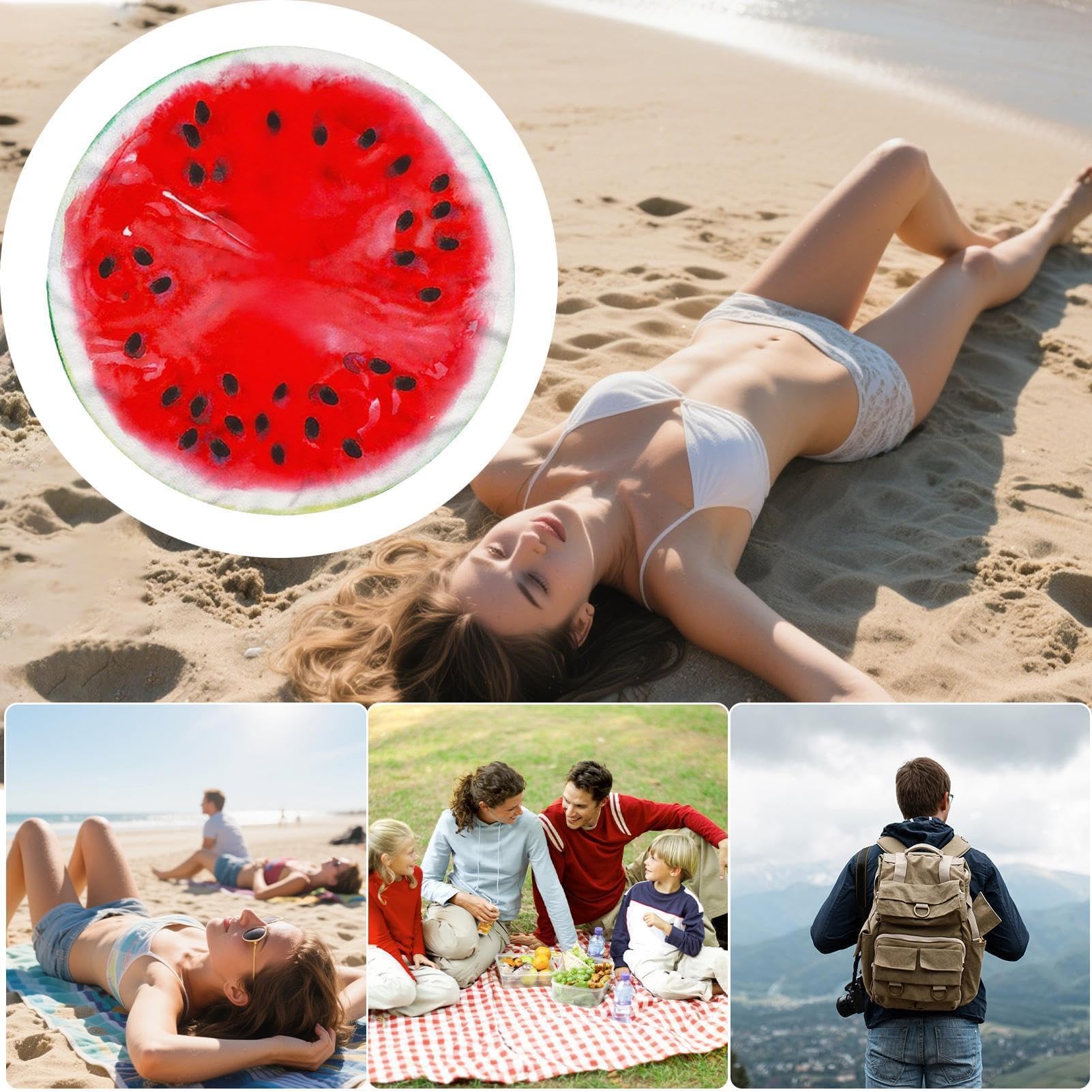 Koc plażowy, wodoodporna, odporna na piasek, składana mata dla rodziny, dorosłych, podróżników, na kemping, podwórko, koncerty, festiwale, wędrówki, trawnik, przenośna i łatwa do przenoszenia