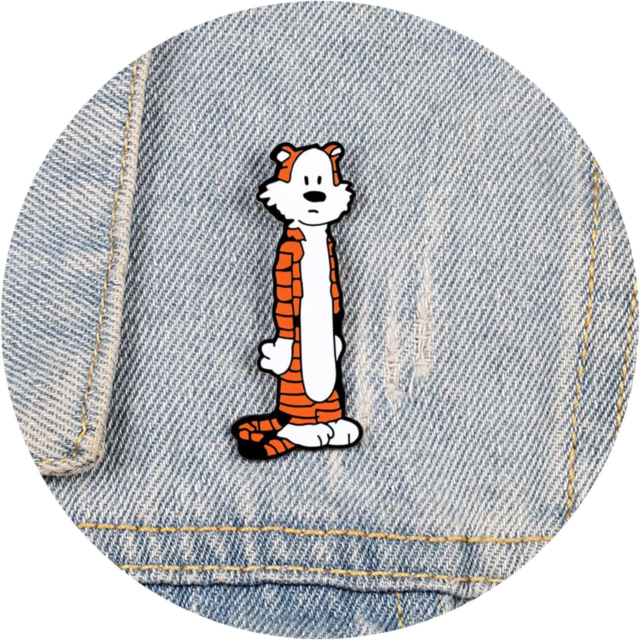 Cute Enamel Pins Cartoon Lapel Pin Brooch Badge for Backpack Jackets Funny Tiger Pins for Gift Anime Enamel Pin for Clothing Hat Decoration