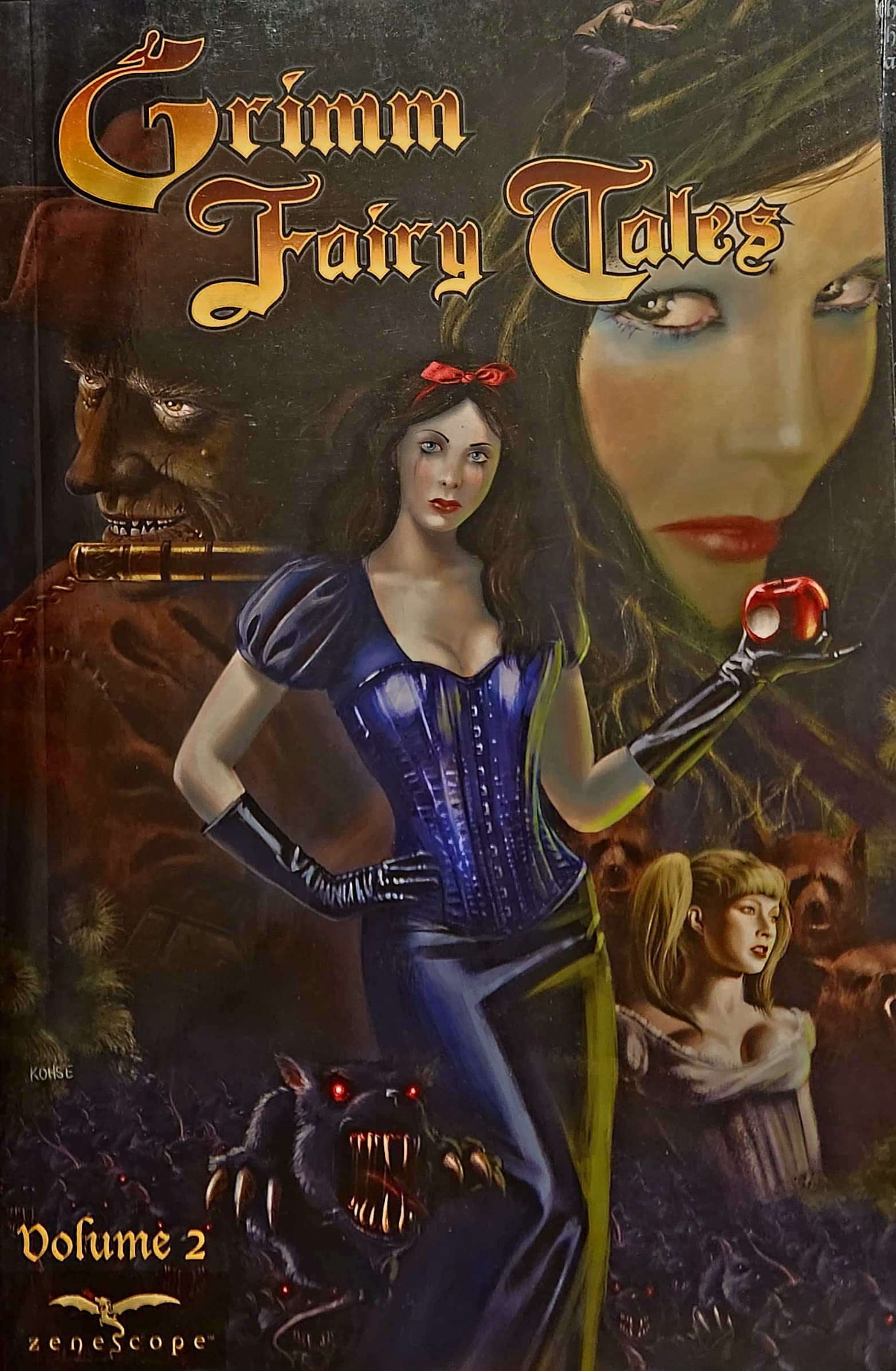 Grimm Fairy Tales Volume 2 (Grimm Fairy Tales Graphic Novels, 2) Paperback – July 31, 2012