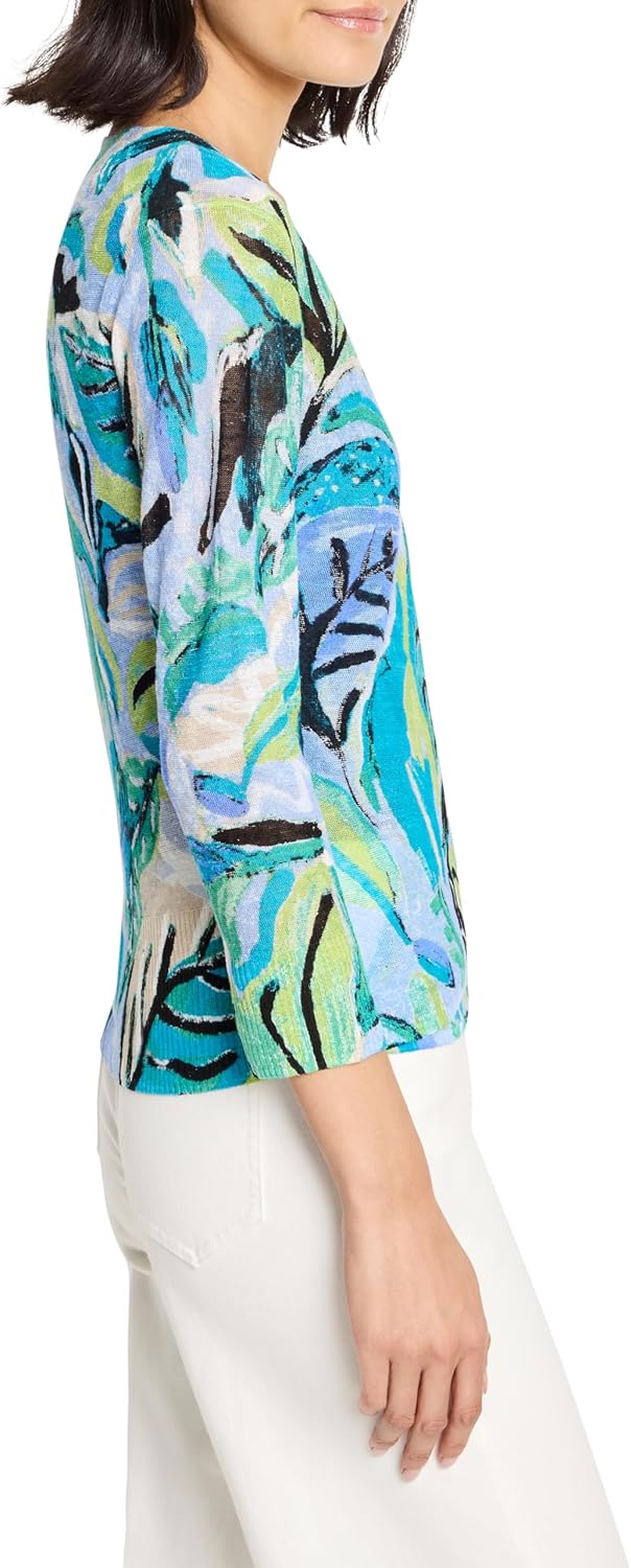 NIC+ZOE Womens Island Beat 4-Way Cardigan - Image 3