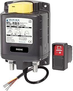 Blue Sea 7702 ML-Series Remote Battery Switch w/Manual Control 24V DC (32566)