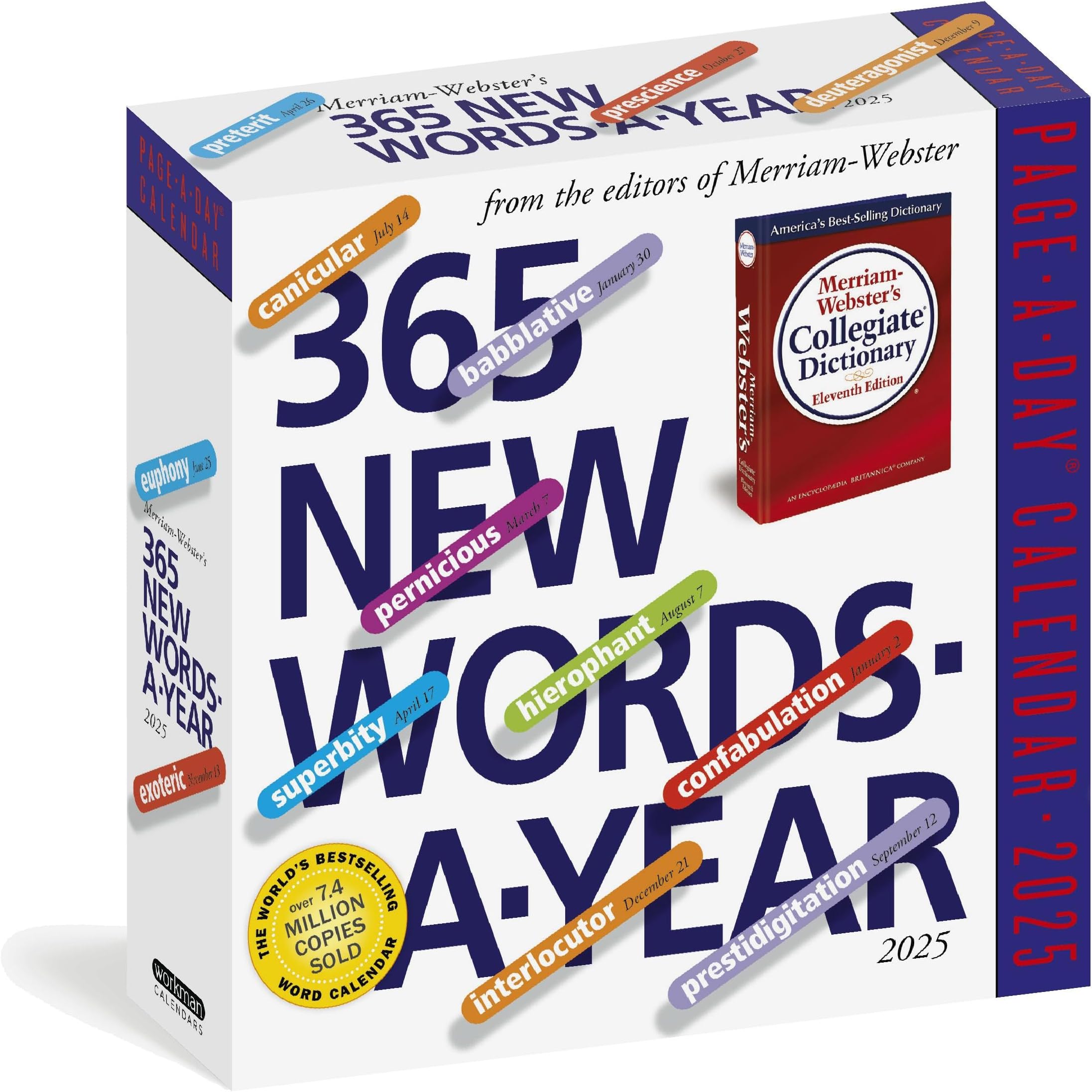 365 New Words-A-Year Page-A-Day® Calendar 2025: From the Editors of Merriam-Webster