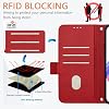 Funda Billetera RFID para Infinix Note 50 Pro Plus 5G Rojo | con Protector de Pantalla, Tarjetas, Funda Tipo Flip para Mujer, Estampado Floral y Mariposa para Infinix Note 50 Pro+ Note50Pro+ 5