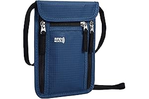 Passport & Vaccine Card Holder Combo Around the Neck