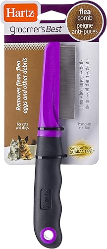 Miniatura 19 de Hartz Groomer's Best - Peine para pulgas para perros y gatos y peine con escudo natural o peluqueros mejor champú profesional