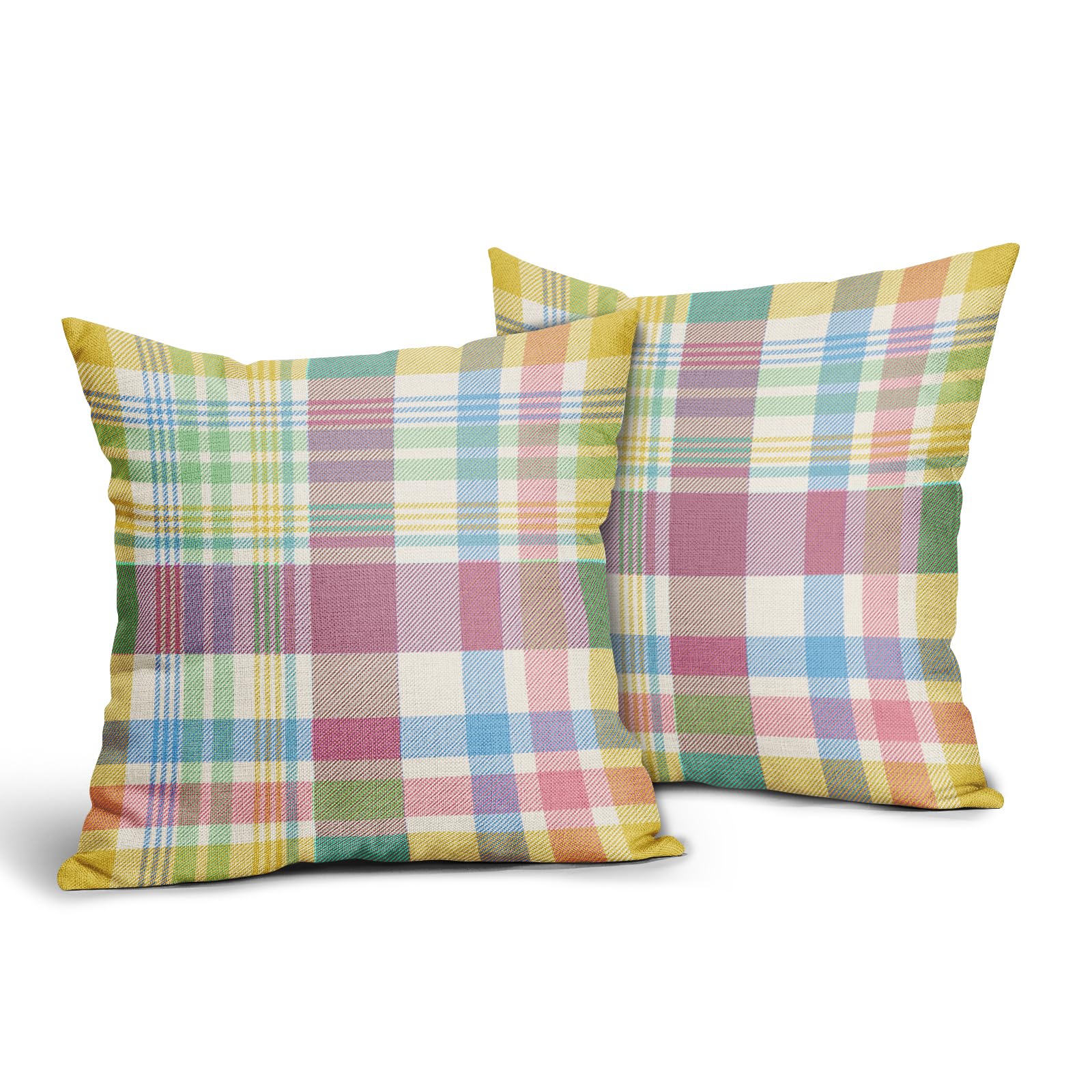 Kawani Set di 2 federe per cuscini pasquali, 45 x 45 cm, primaverile
