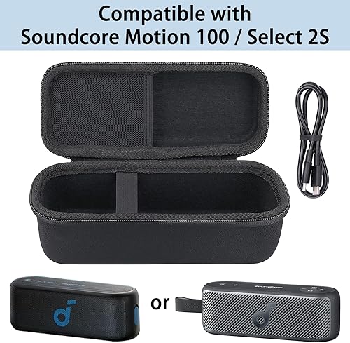 Miniatura 2 de co2CREA Estuche rígido compatible con altavoz portátil Anker Soundcore Motion 100 Bluetooth