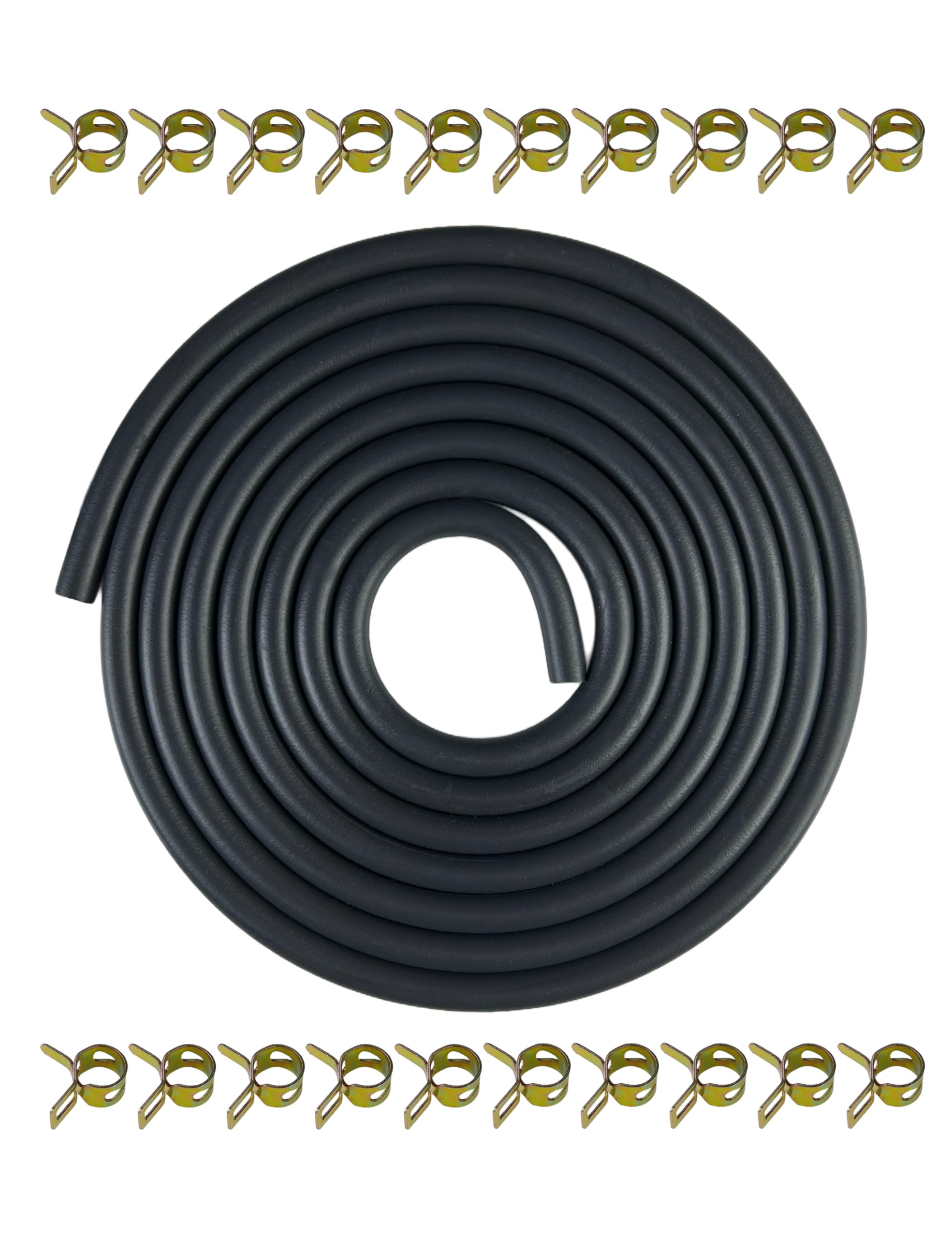 YAMAKATO 10 Feet 1/5 Inch ID 5.5mm Fuel Line Hose Gas Line 95001-55008-60M