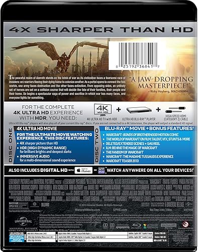 Miniatura 2 de Warcraft Blu-ray