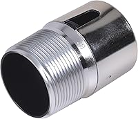 Vista 3 de Ventilación en línea, ABS cromado