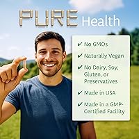 Vista 5 de Suplemento orgánico de curcumina de musgo marino irlandés y cúrcuma, fórmula vegana con extracto de cúrcuma (curcuminoides 95%), apoyo de movilidad