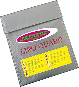 Jamara 141430 LiPo Guard Brandwerende zak, 300 x 230 mm, Multi Color
