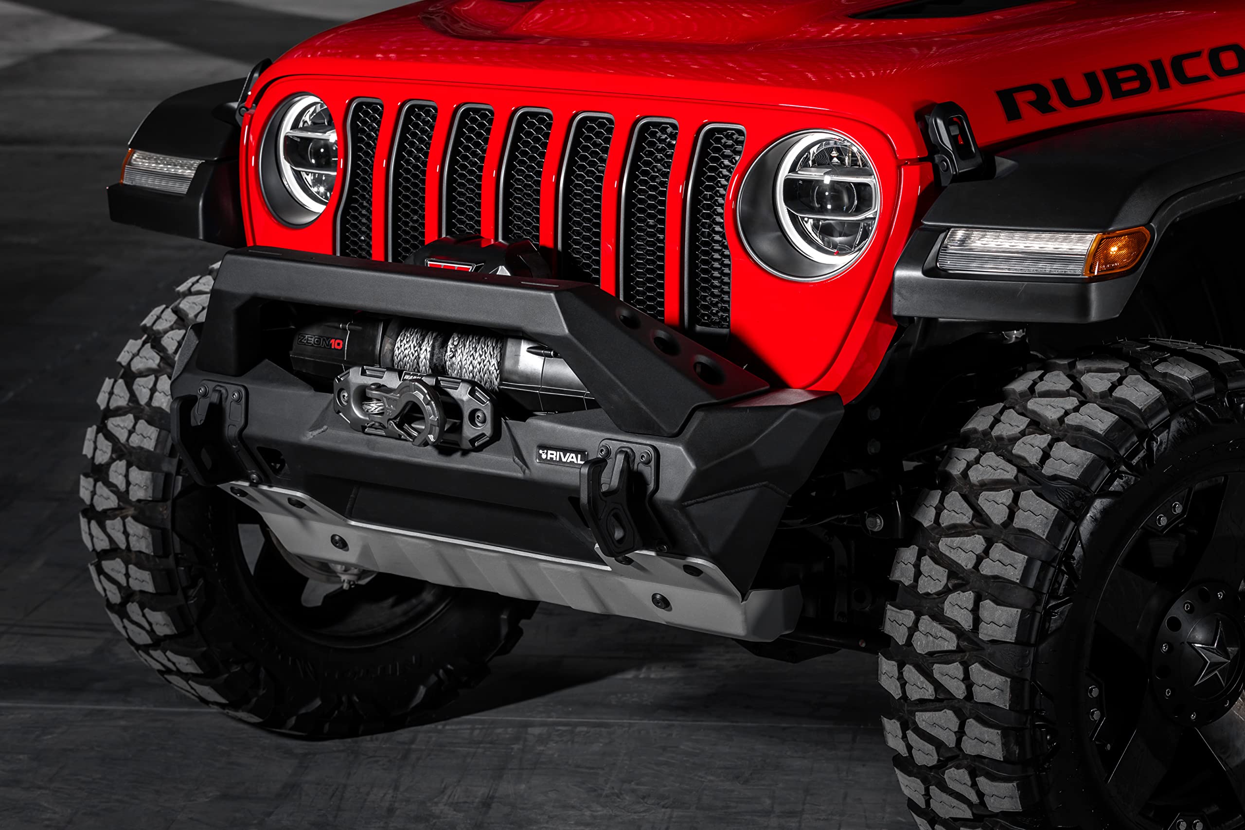 Amazon.co.jp: RIVAL スタビーフロントアルミバンパー 2018-2022 Jeep