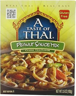 A Taste of Thai Peanut Sauce Mix Packets | Authentic Thai-Style Sauce wi...