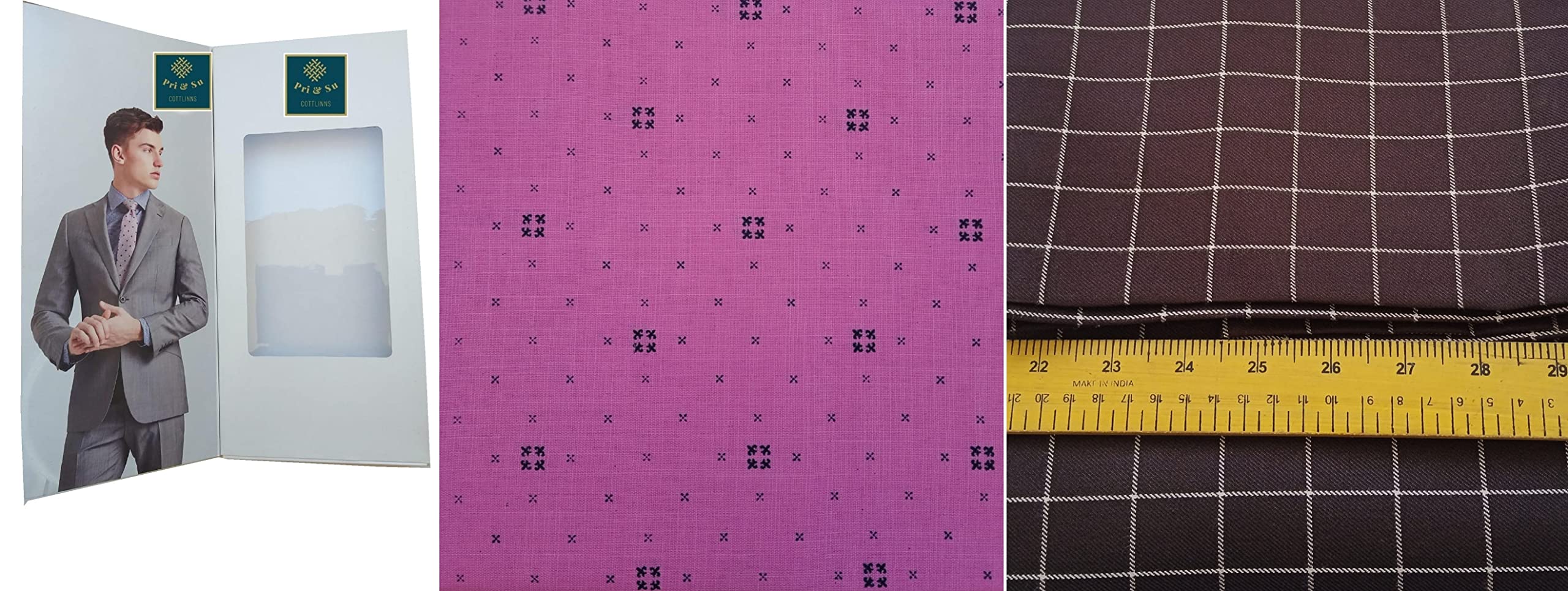 Pri & Su CottLinns Combo of Cotton Shirt 200016 & Trouser 90087-picture-16