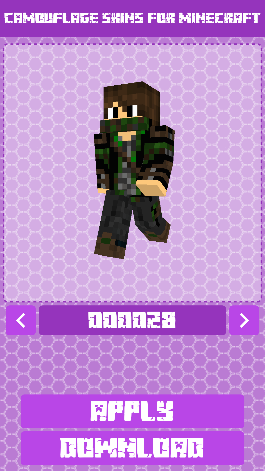 Camouflage Skins for Minecraft PE - App on Amazon Appstore