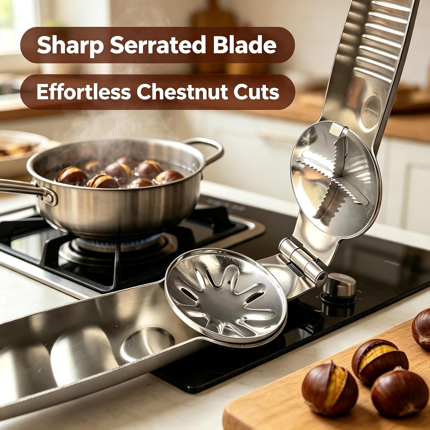 Nutcracker Chestnut Clip, Chestnut Opener Tool, Chestnut Cutter