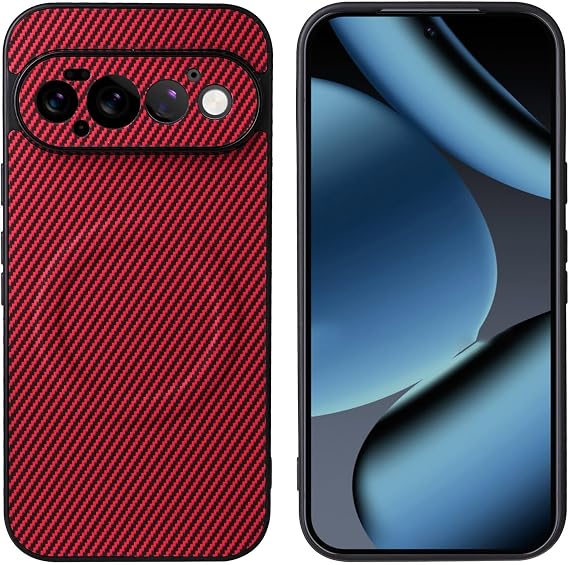 Google Pixel 11 Pro 5G用スマホケース レッド