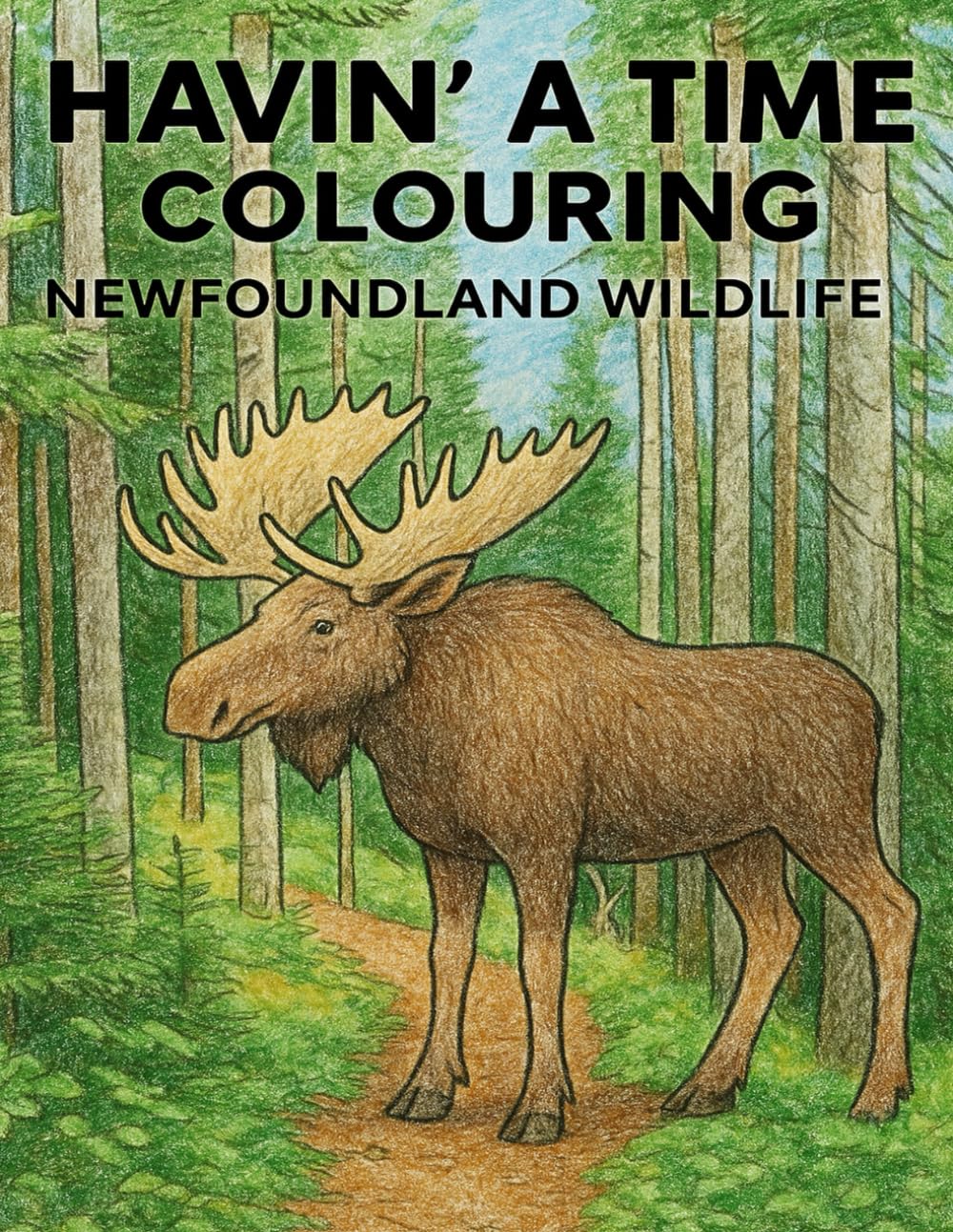Havin' a Time Coloring: Newfoundland Wildlife