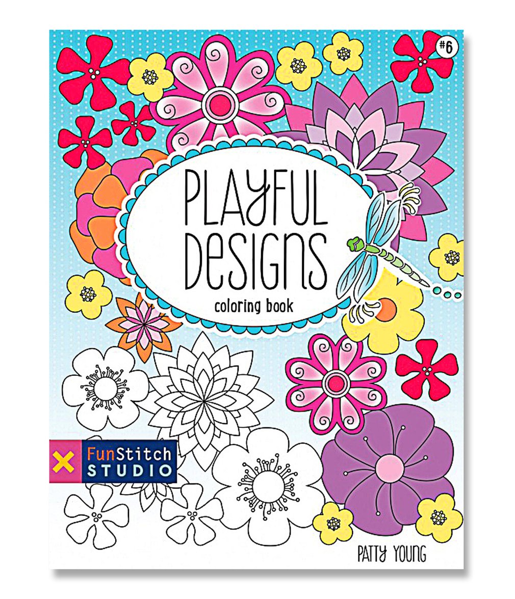 Playful Designs Coloring Book