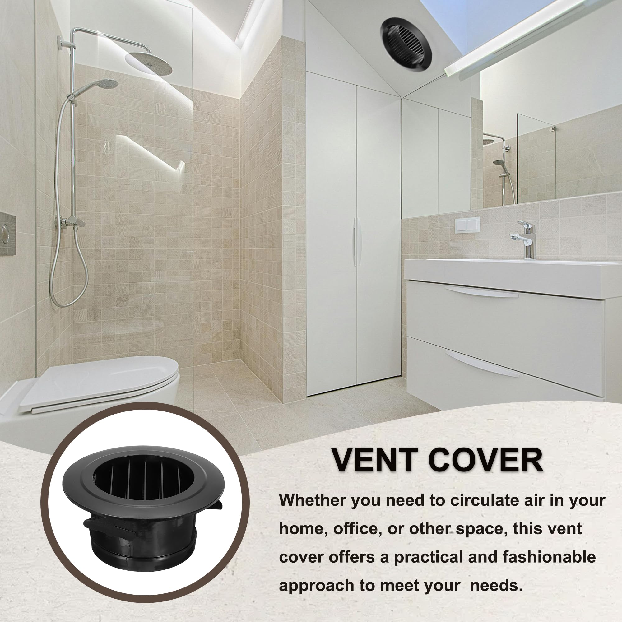 PATIKIL 4 Inch Round Air Vent Cover - Image 4