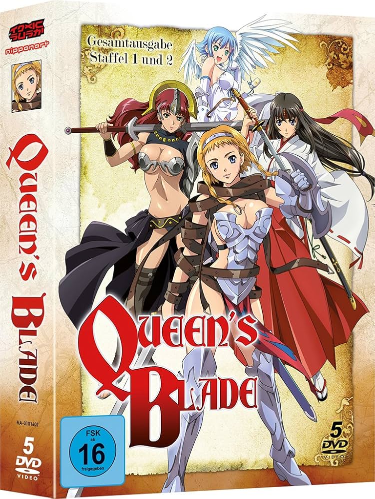 Amazon.co.jp: クイーンズブレイド 1期&2期 コンプリート DVD