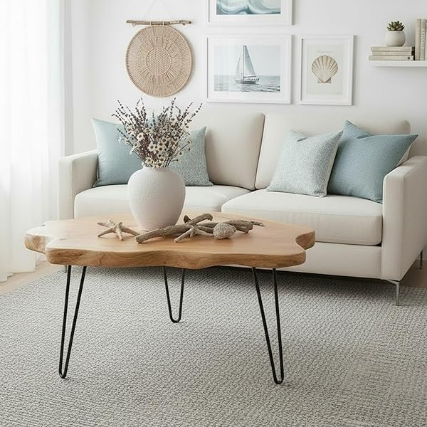 Striking Live Edge Coffee Table Ideas for Natural Style 14 Handcrafted Cedar Root Accent Table