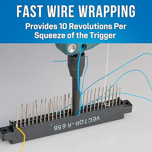 Miniatura 3 de Jonard G200R3278 Lexan Herramienta de envoltura de alambre, 18 AWG (0.039 in) a 32 AWG (0.008 in)