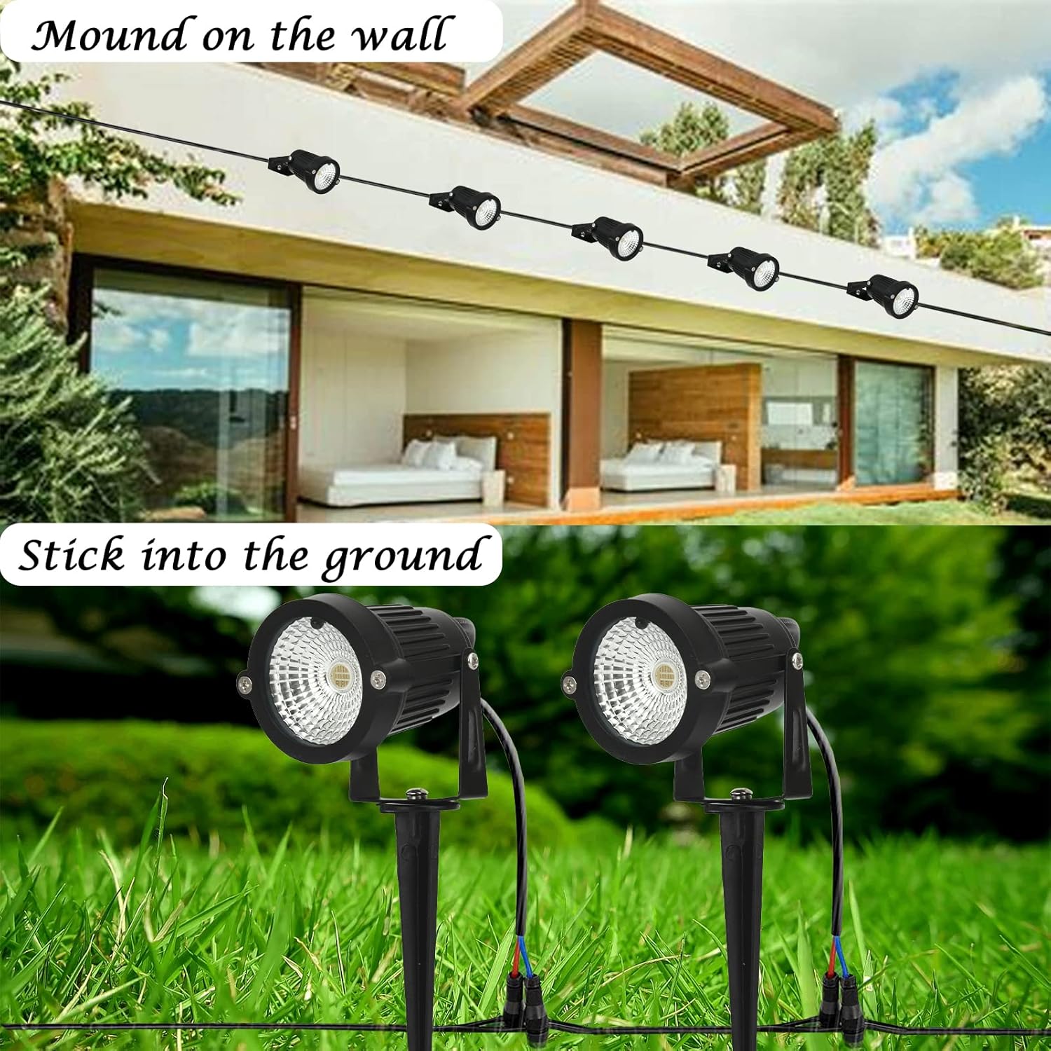 Gеt Sресіаl Prісе AHSELLUS LED Landscape Lights Low Voltage Outdoor Landscape Lighting Color Changing RGB 5W 12V IP66 Waterproof Spotlight Remote Control for Garden Pathway Christmas Decorative Lighting (10 Pack) Suреr Brаndѕ AHSELLUS LED Landscape Lights Low Voltage Outdoor Landscape Lighting Color Changing RGB 5W 12V IP66 Waterproof Spotlight Remote Control for Garden Pathway Christmas Decorative Lighting (10 Pack)