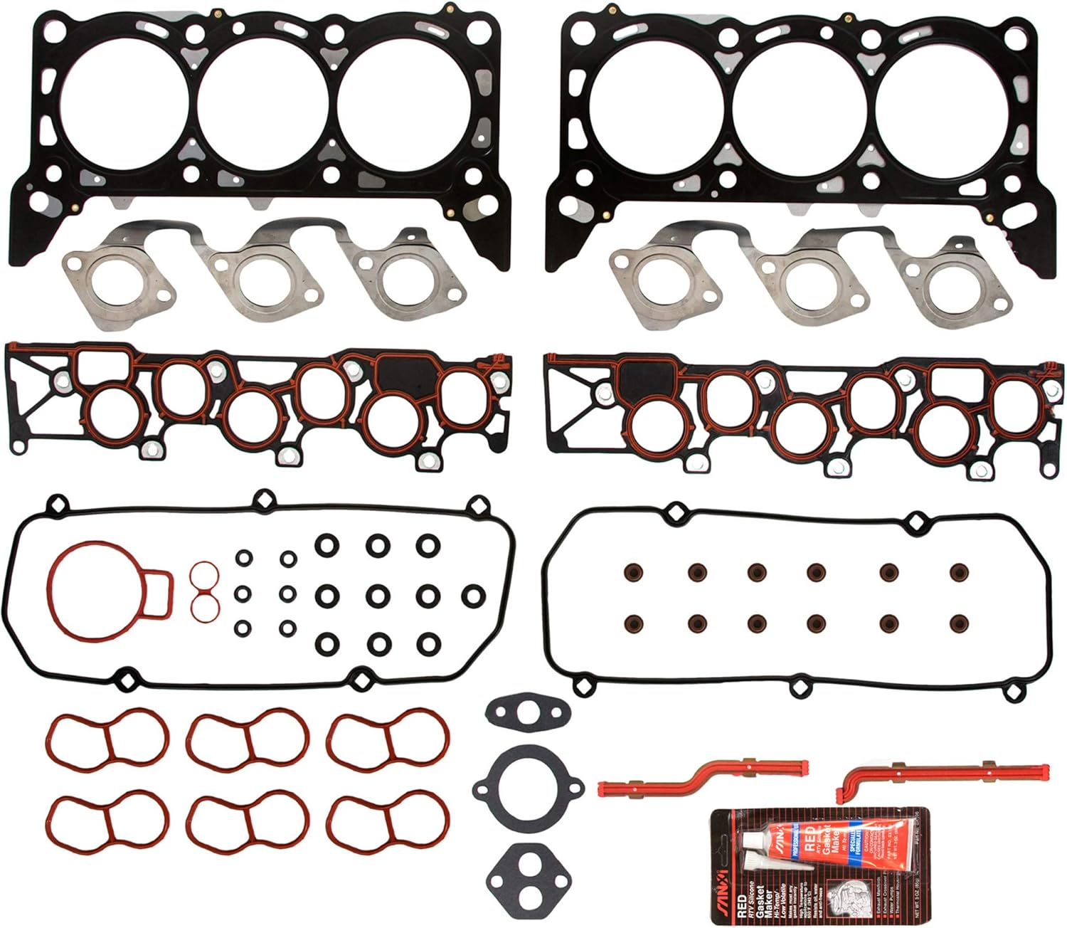 MA-9761263798-2 Engine Re-Ring Kit Fit w/ 4mm Intake Fit 97-98 Ford Winstar 3.8 OHV VIN 4
