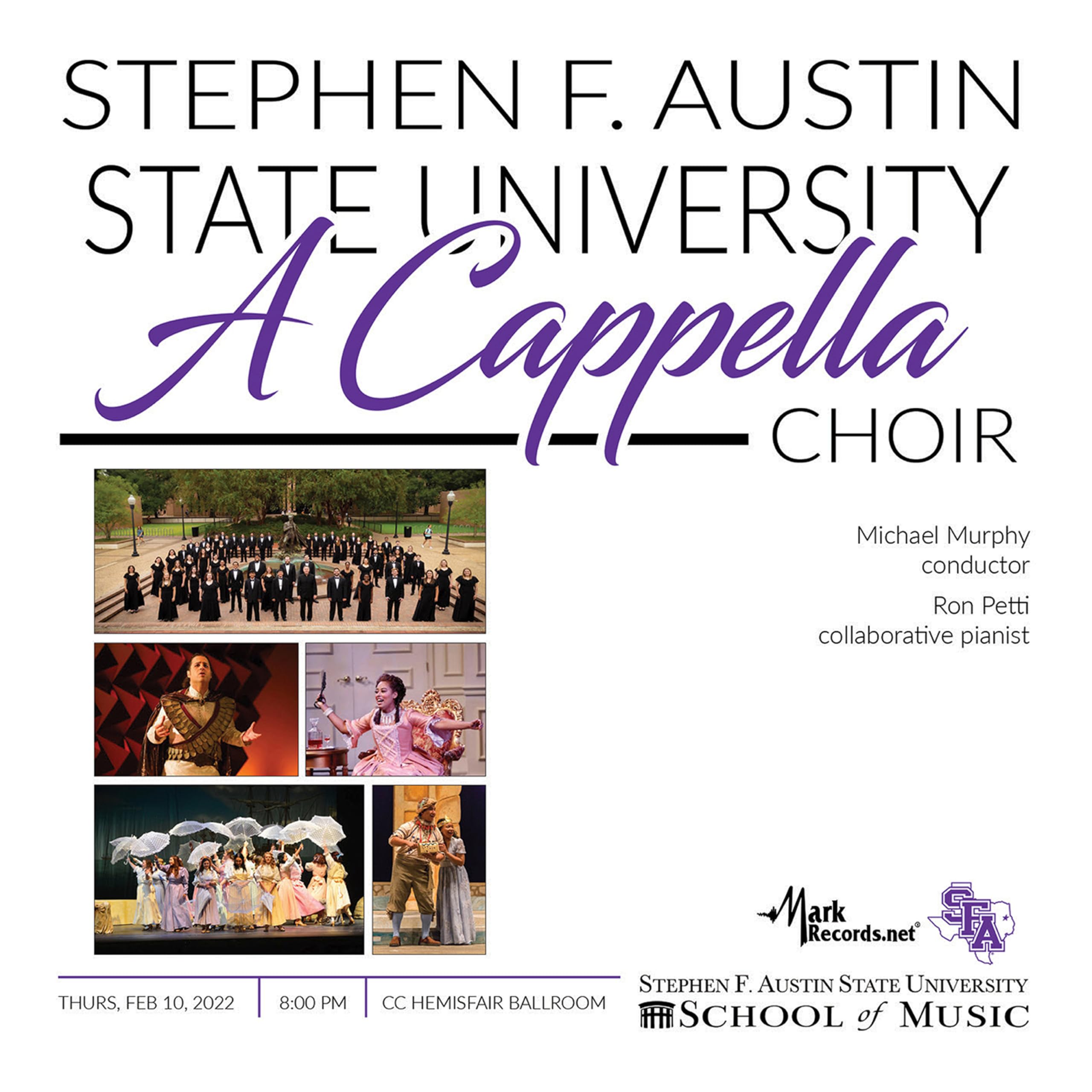 Stephen F. Austin State University A Cappella Choir