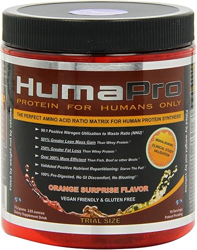 Vista 31 de Matriz de proteínas formulado para seres humanos Humapro de ALR Industries, menos residuos. Gana masa muscular magra., ALR1018/1588/1501, 1, 1
