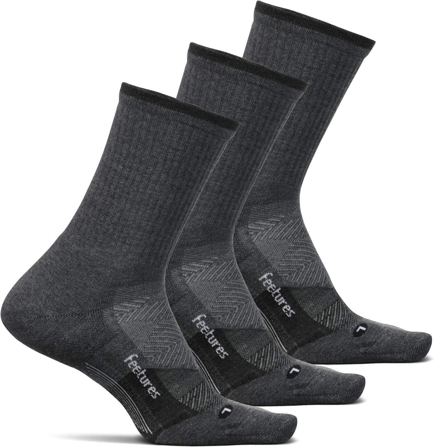Feetures Trail Max Cushion Mini Crew Sock - Hiking Socks for Men & Women
