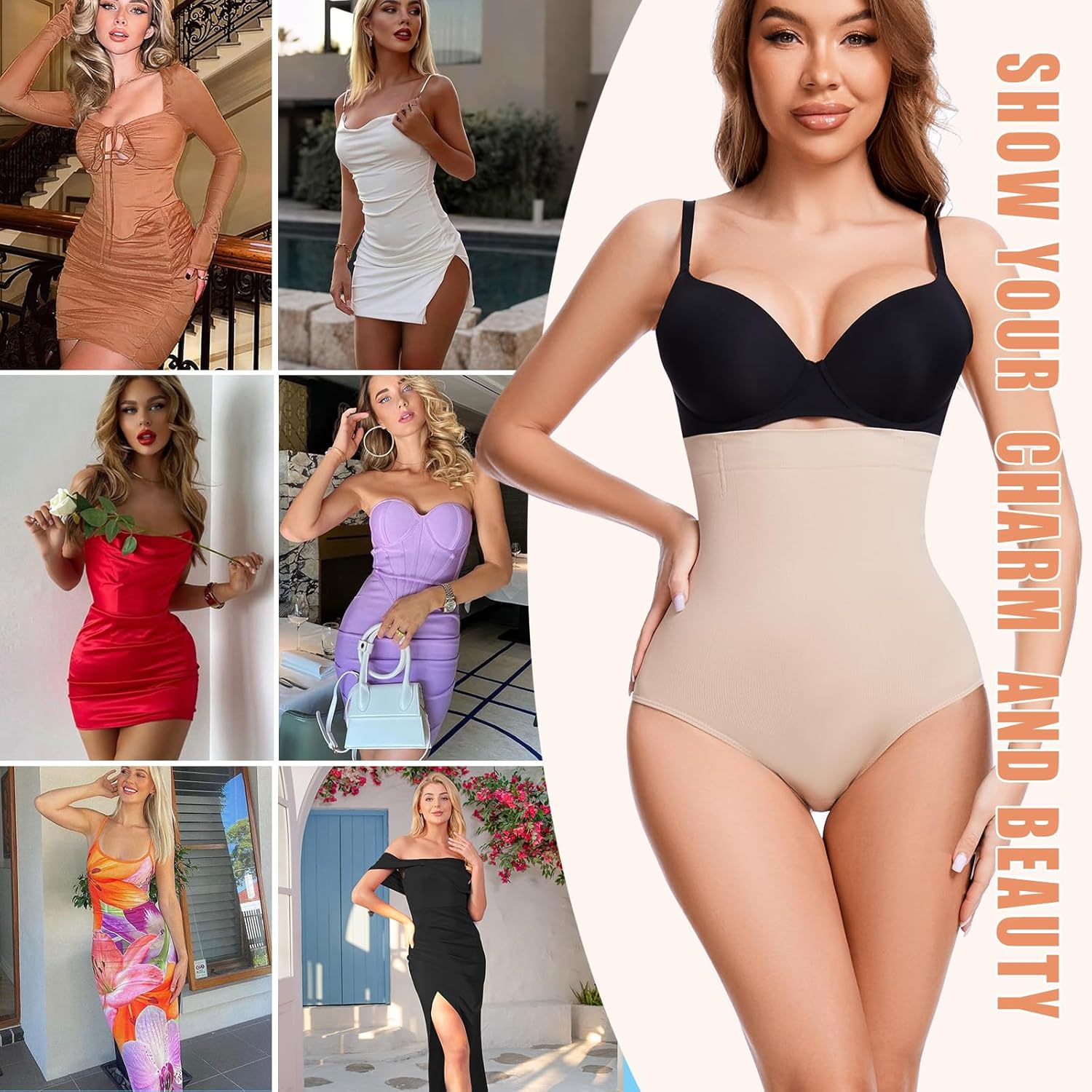 Tummy Control Shapewear Panties for Women High Waisted Seamless Body Shaper Underwear Girdle Panty Shaping Brief - Image 5