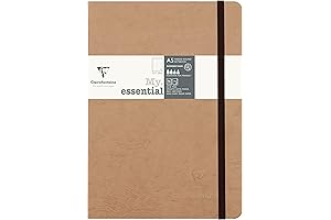 Clairefontaine A5 Dot Thread-Bound Notebook: 192 Pages of Brown Excellence