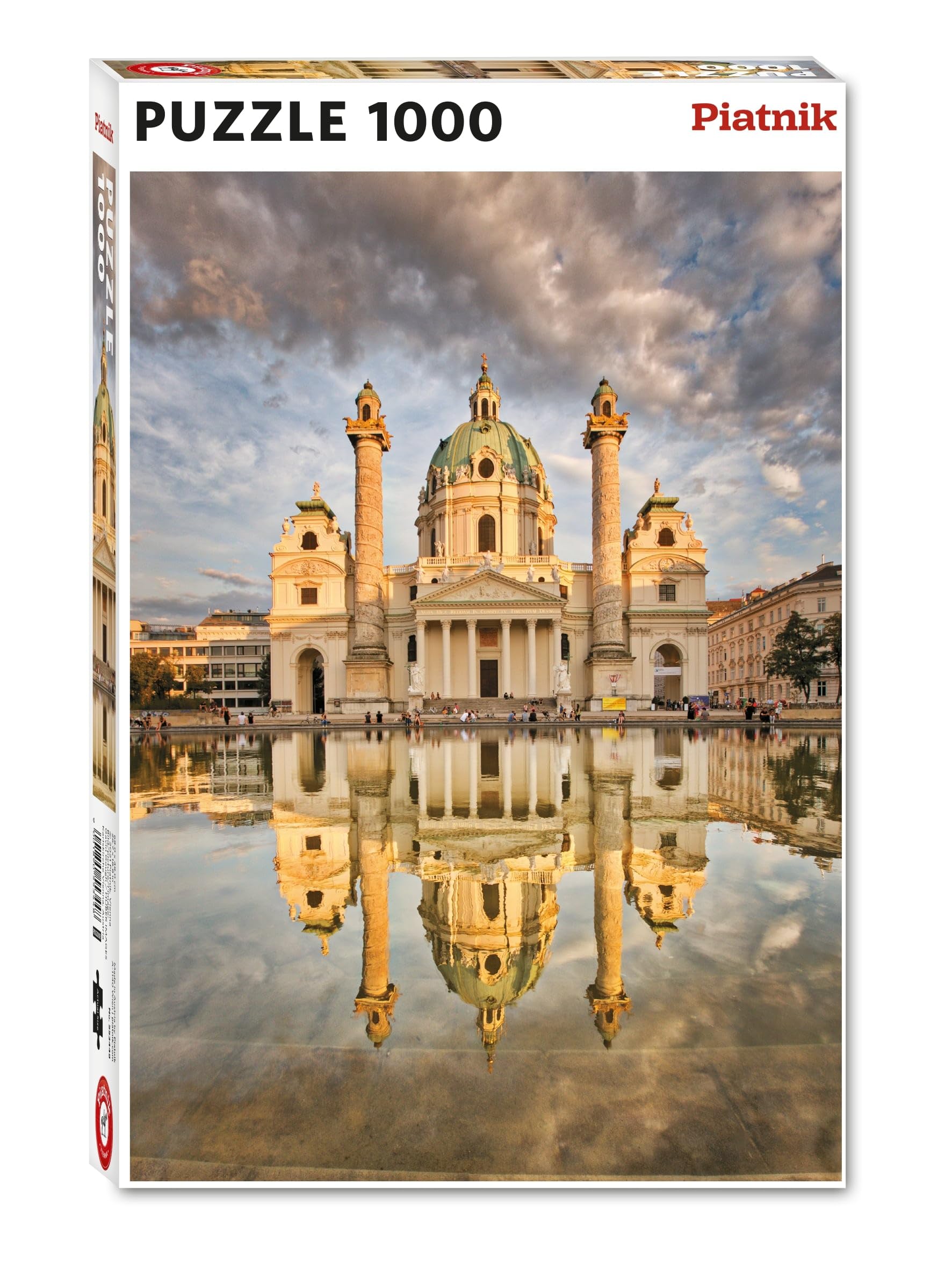 Piatnik Karlskirche Vienna Jigsaw Puzzle (1000 Pieces)