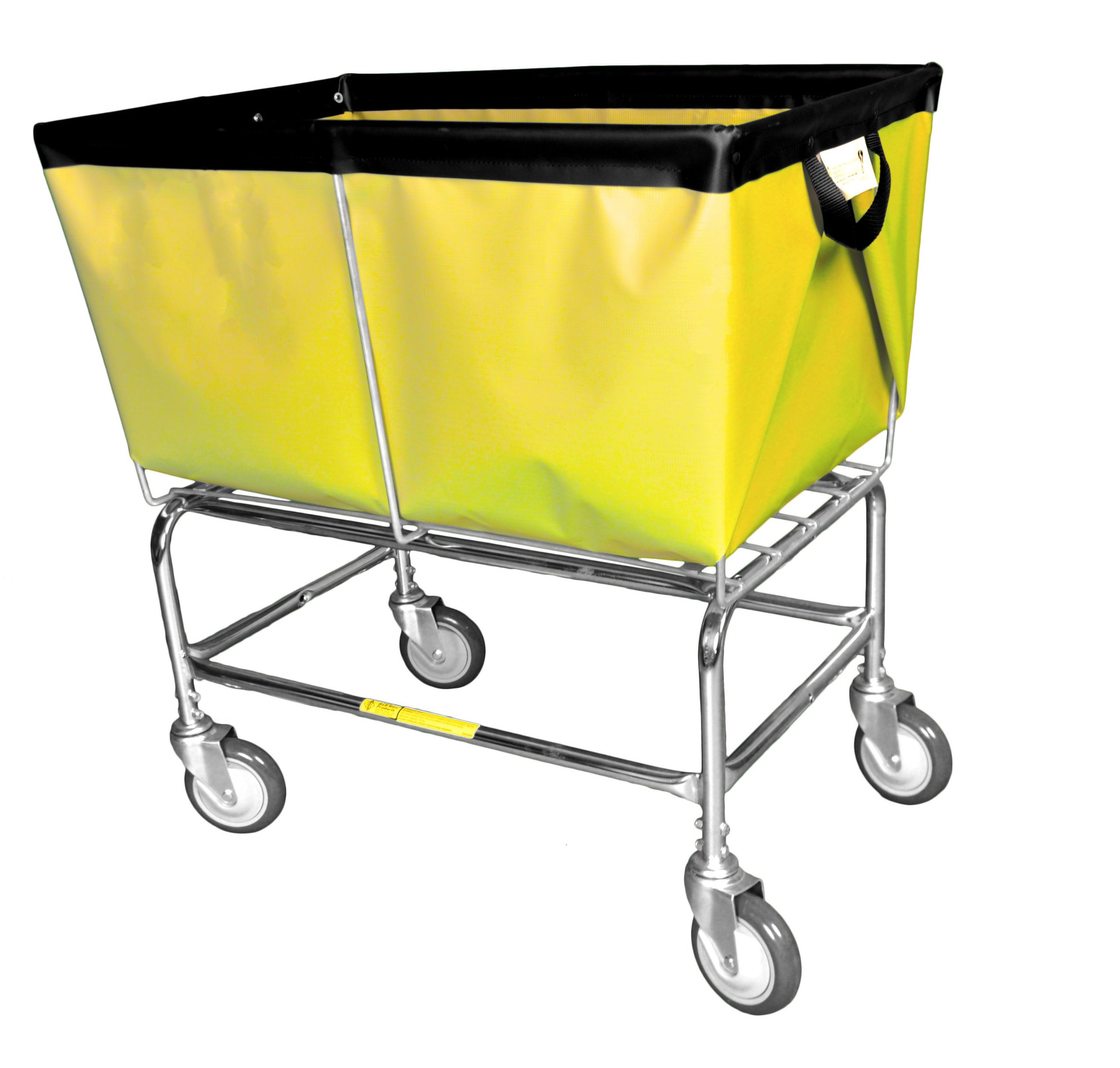 Elevated Laundry Cart 4 Bushel Capacity with Vinyl Liner