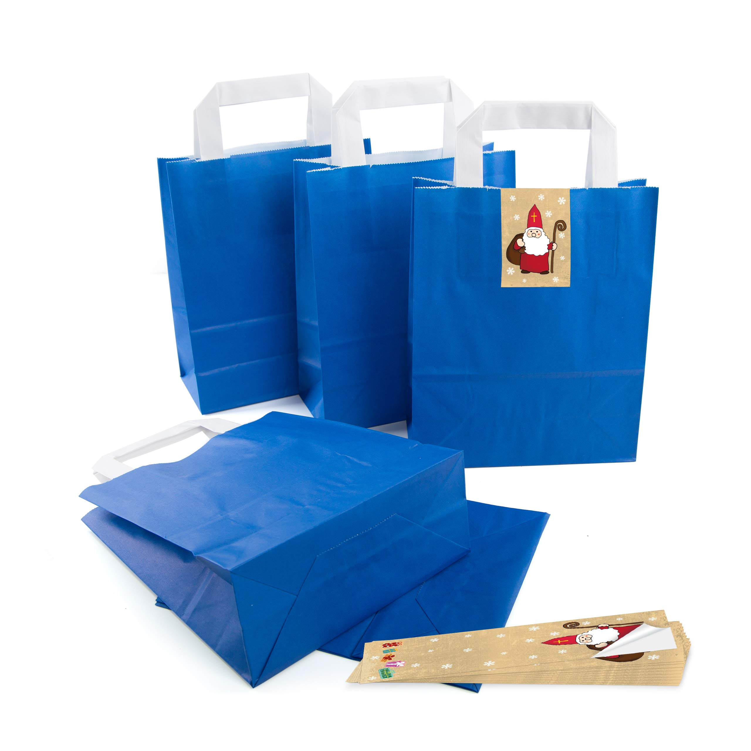Logbuch-Verlag 25 Sacchetti Regalo In Carta Kraft + 25 Adesivi Vintage: Confezioni Per Bomboniere, Matrimoni E Piccoli Pensieri. Stile Naturale E Personalizzabile.
