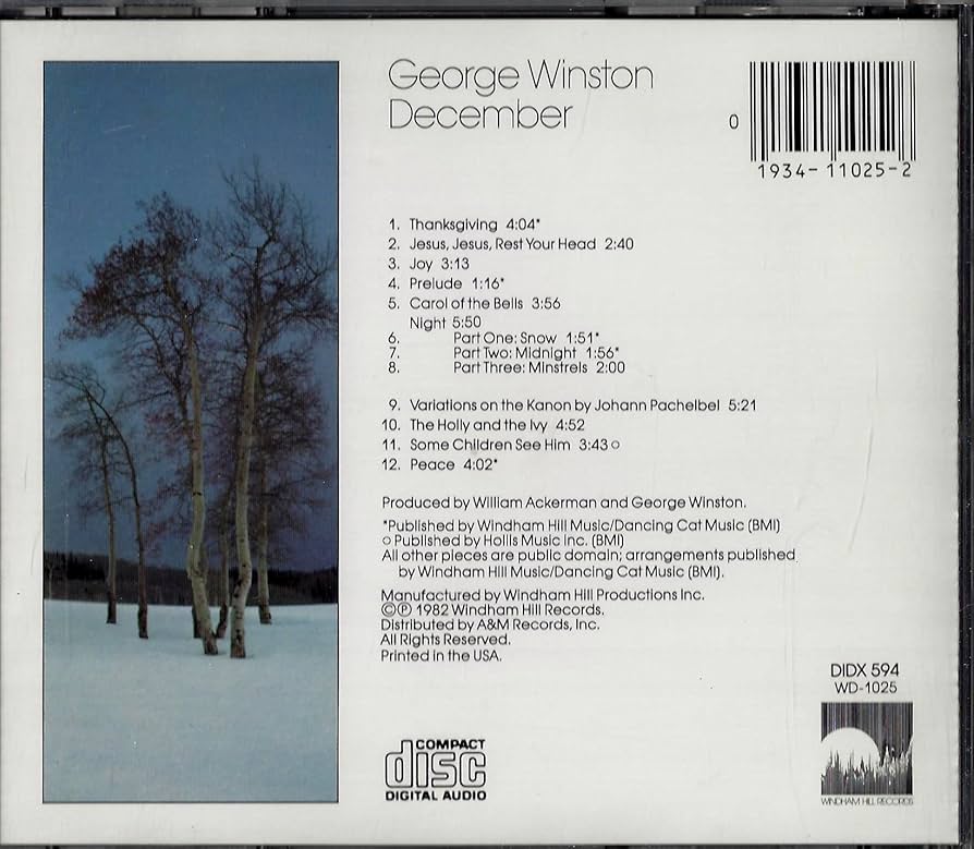 December: Winston, George: Amazon.ca: Music