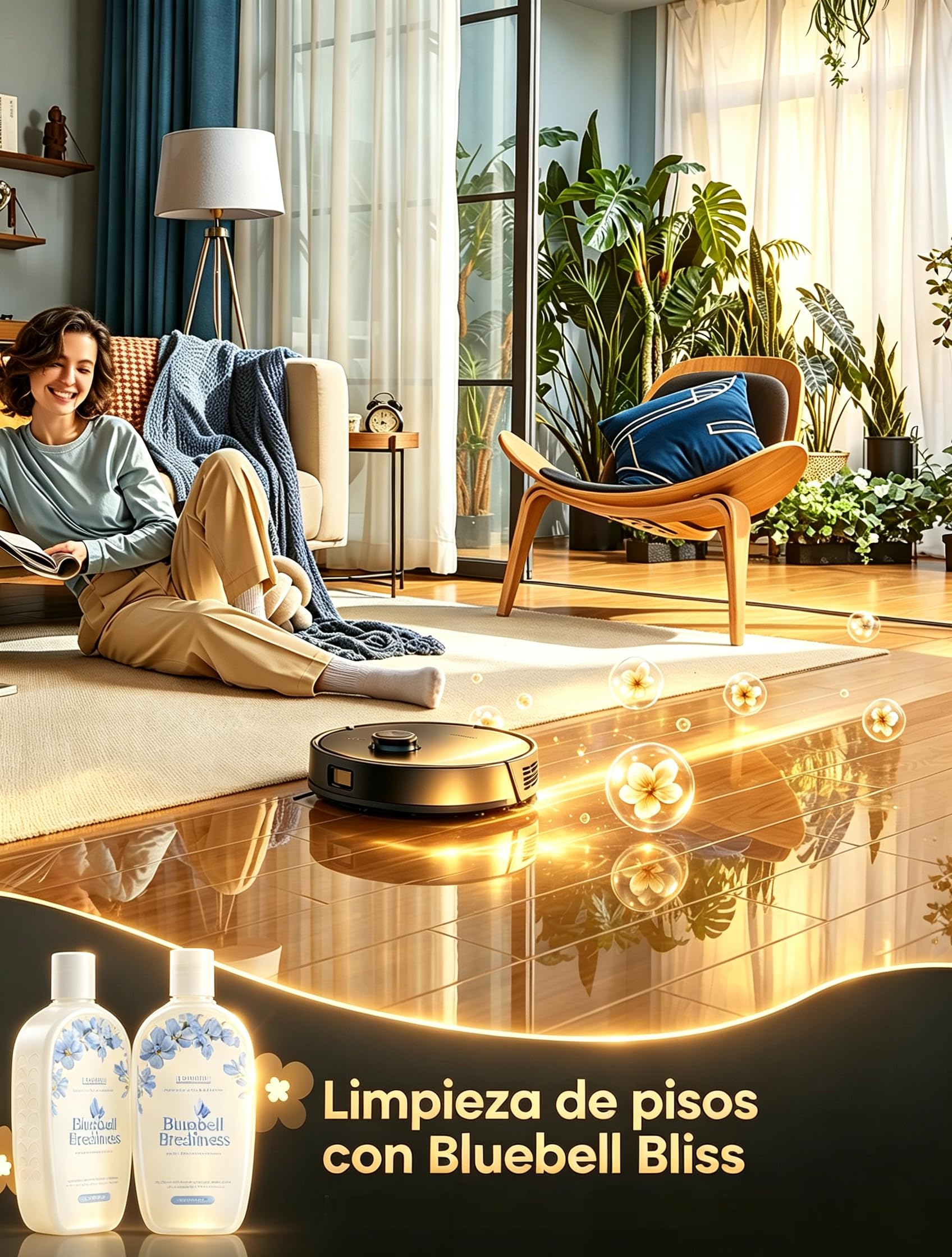 Ultenic Robot Aspirador y Fregasuelos Autovaciado con Líquido Limpiador: Láser LiDAR Lineal, Evitación Mejorada, 10000 Pa, Refuerzo en Alfombras, App y Voz, para Apartamentos y Familias con Mascotas