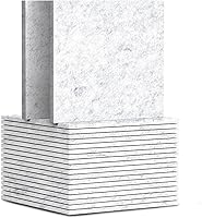 Vista 17 de TroyStudio 20 Paneles Acústicos, 12 x 12 x 0.32 Pulgadas Baldosas de Revestimiento de Pared de Fieltro de Poliéster Panel Absorbente de Sonido