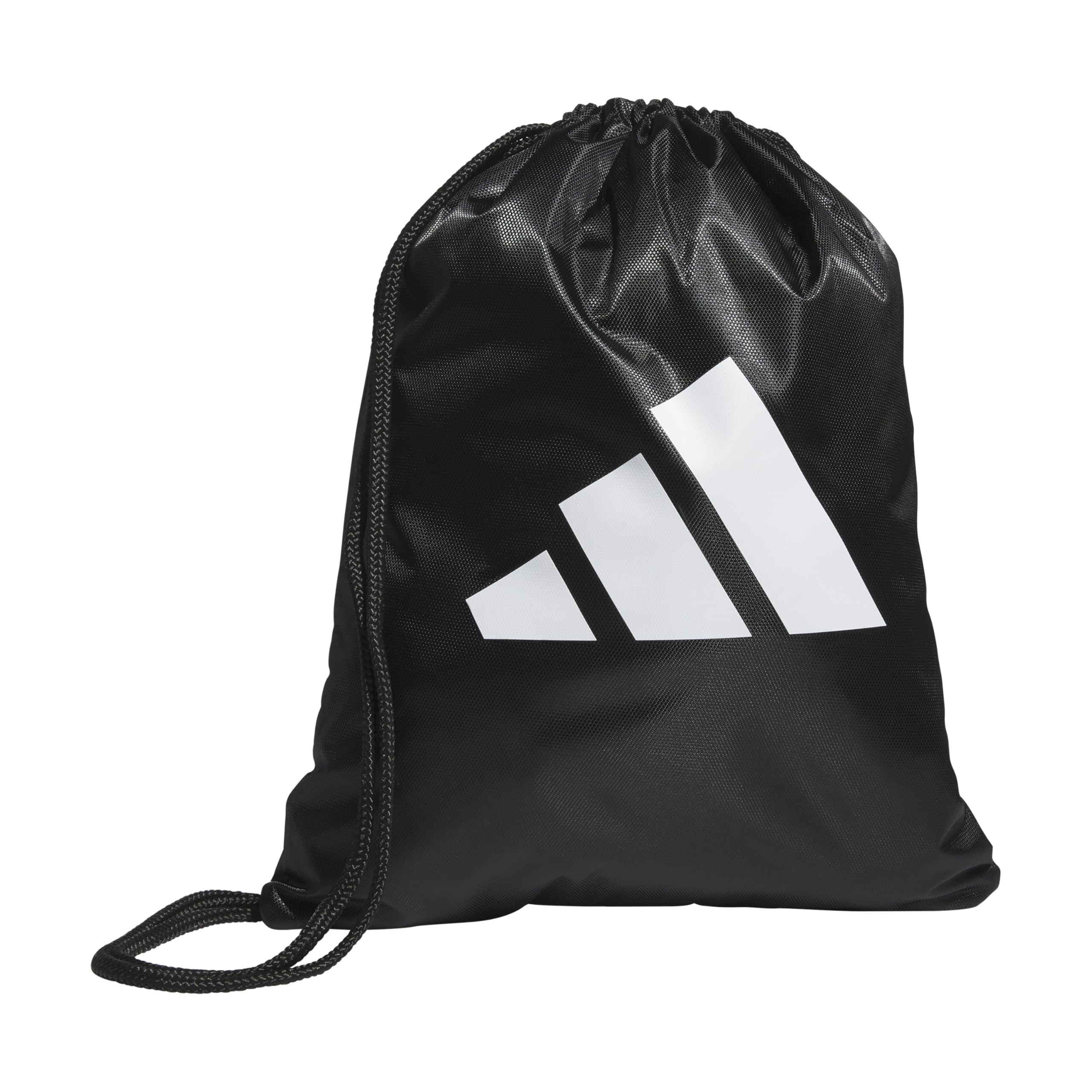 adidas Zaino unisex per torneo 3.0, con coulisse, leggero, Nero/Bianco/3, One Size, Zaino leggero con coulisse Tournament 3.0 Sackpack
