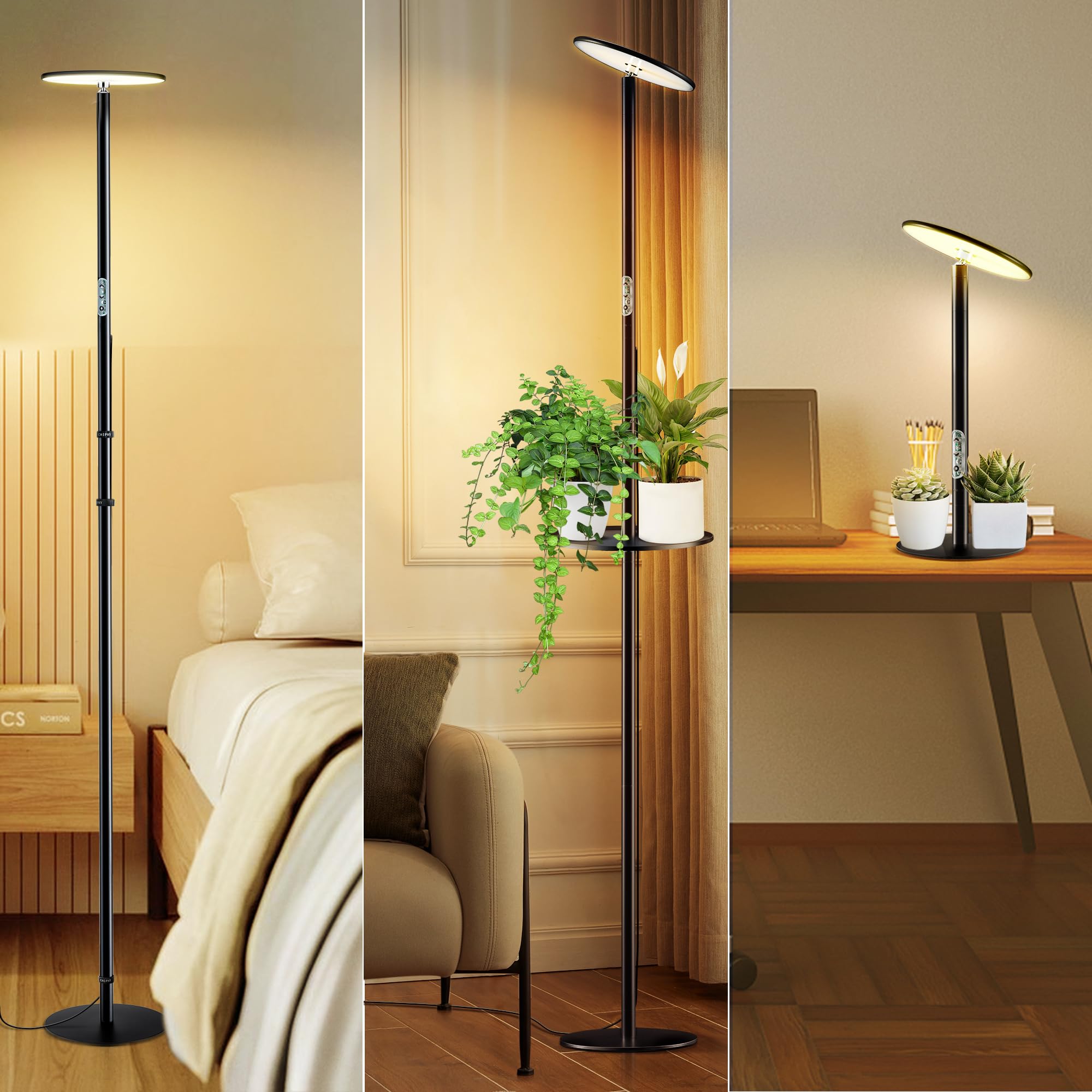 Amazon.co.jp: chiphyはライト、屋内植物のためのフルスペクトルLEDの