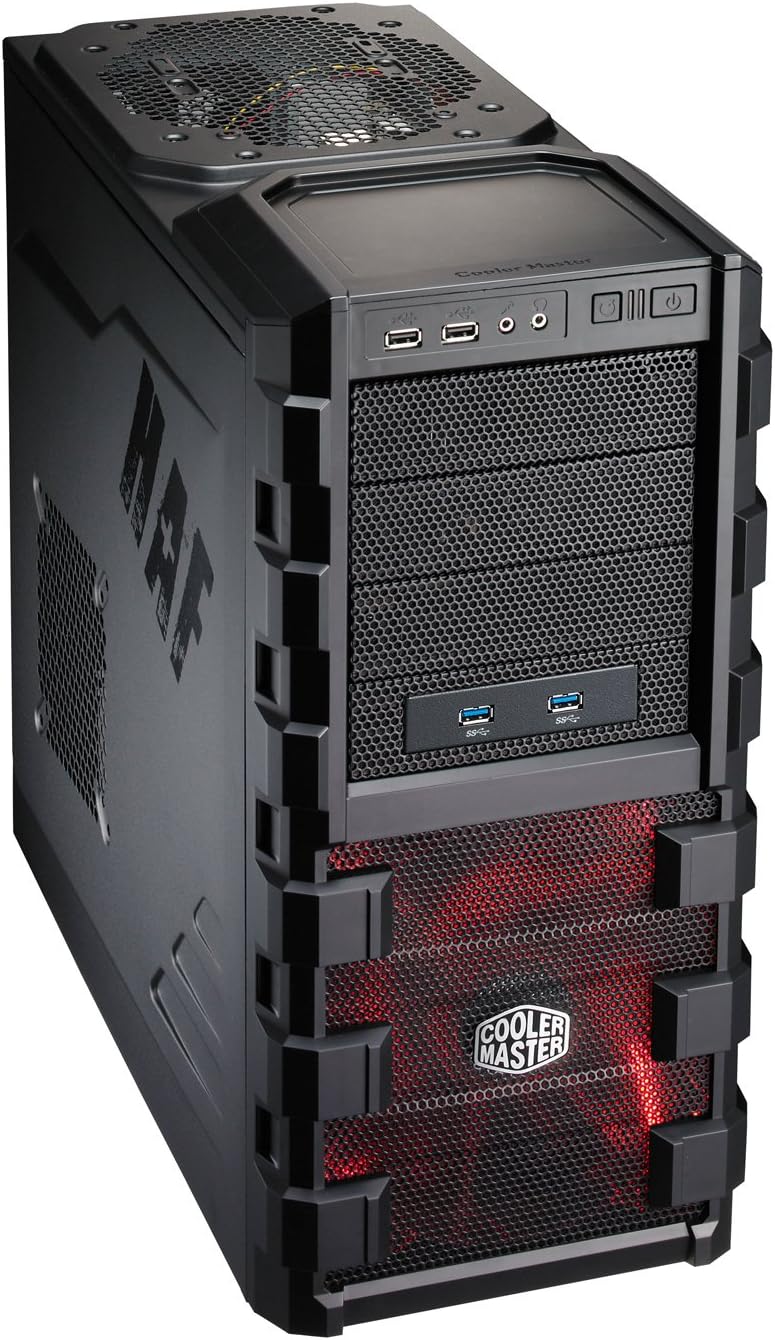 Cooler Master HAF 912 Advanced Computer Case 'ATX, microATX, USB 3.0, Mesh Side Panel' RC-912A-KKN1