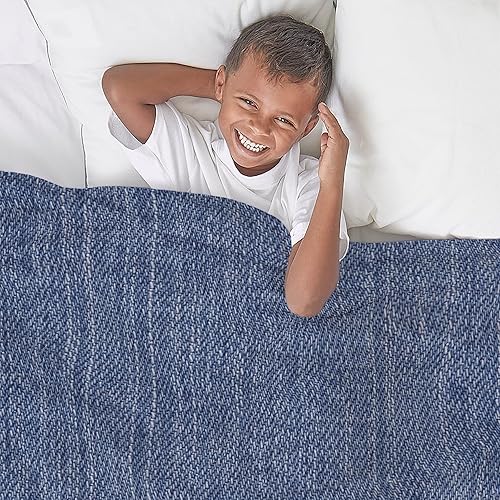 Miniatura 3 de CafePress Manta de mezclilla azul súper suave, manta de felpa de forro polar, 60 x 50 pulgadas