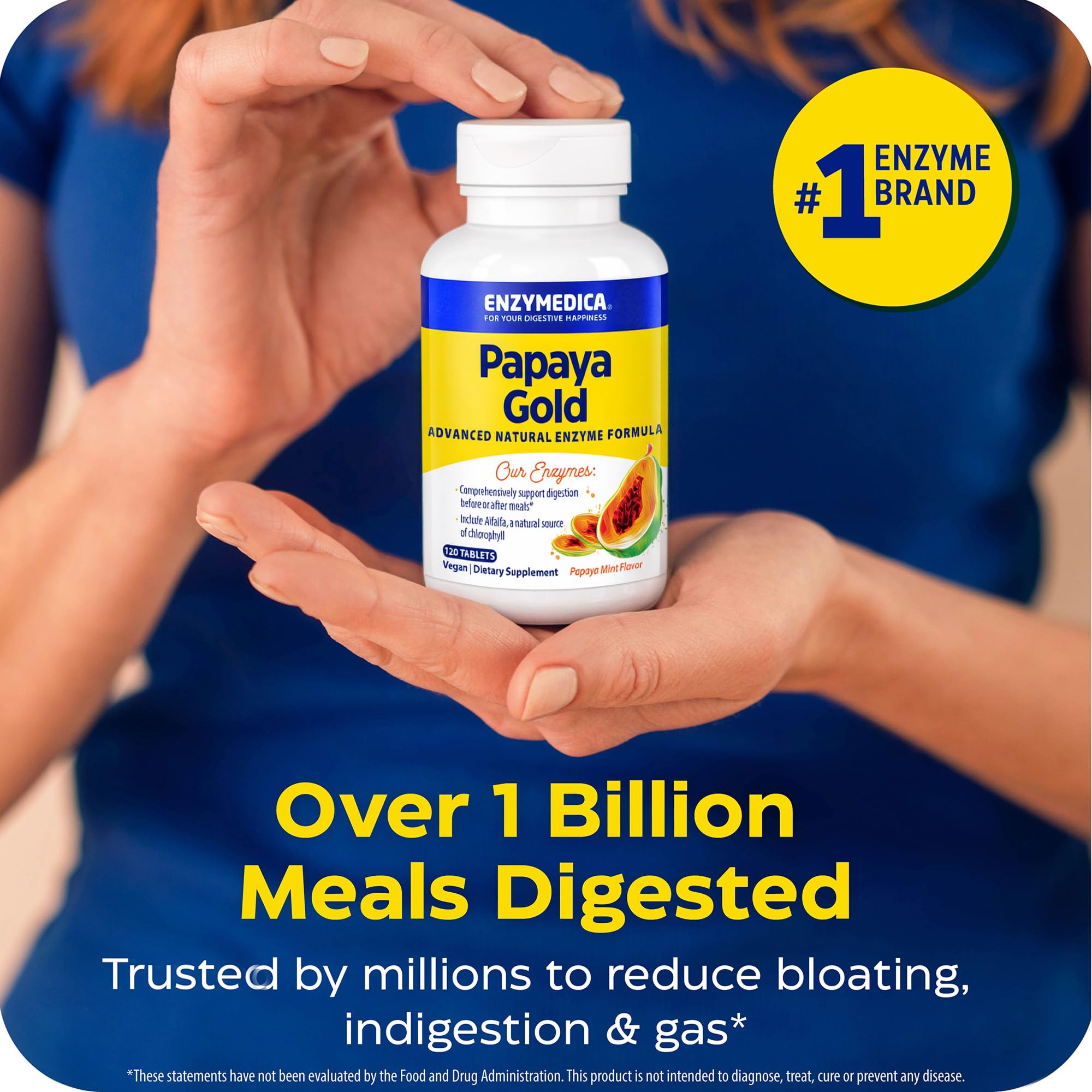 Enzymedica Papaya Gold - Papaya Enzymes Chewable - 120 Tablets — Amazon image 6