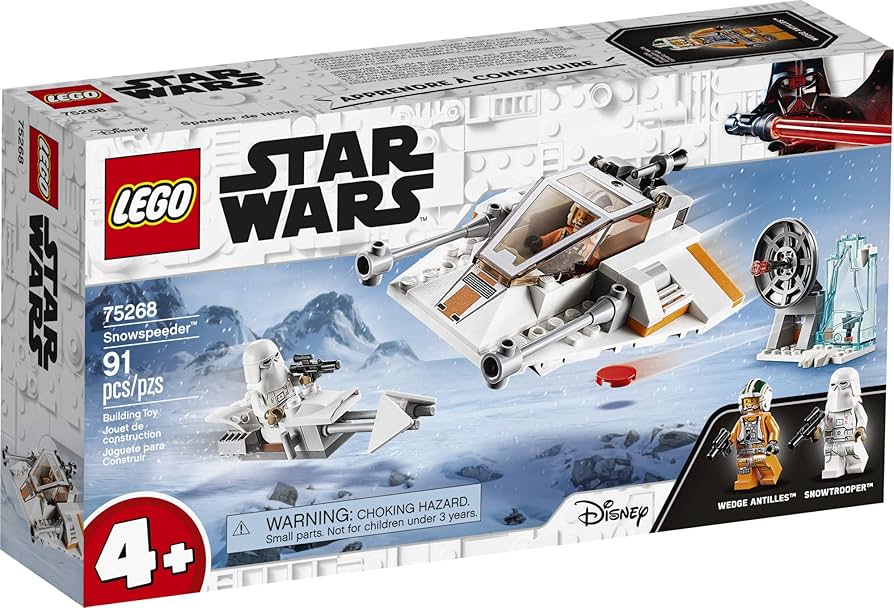 B‘z Amazon.com: LEGO Star Wars Snowspeeder 75268 Starship Toy
