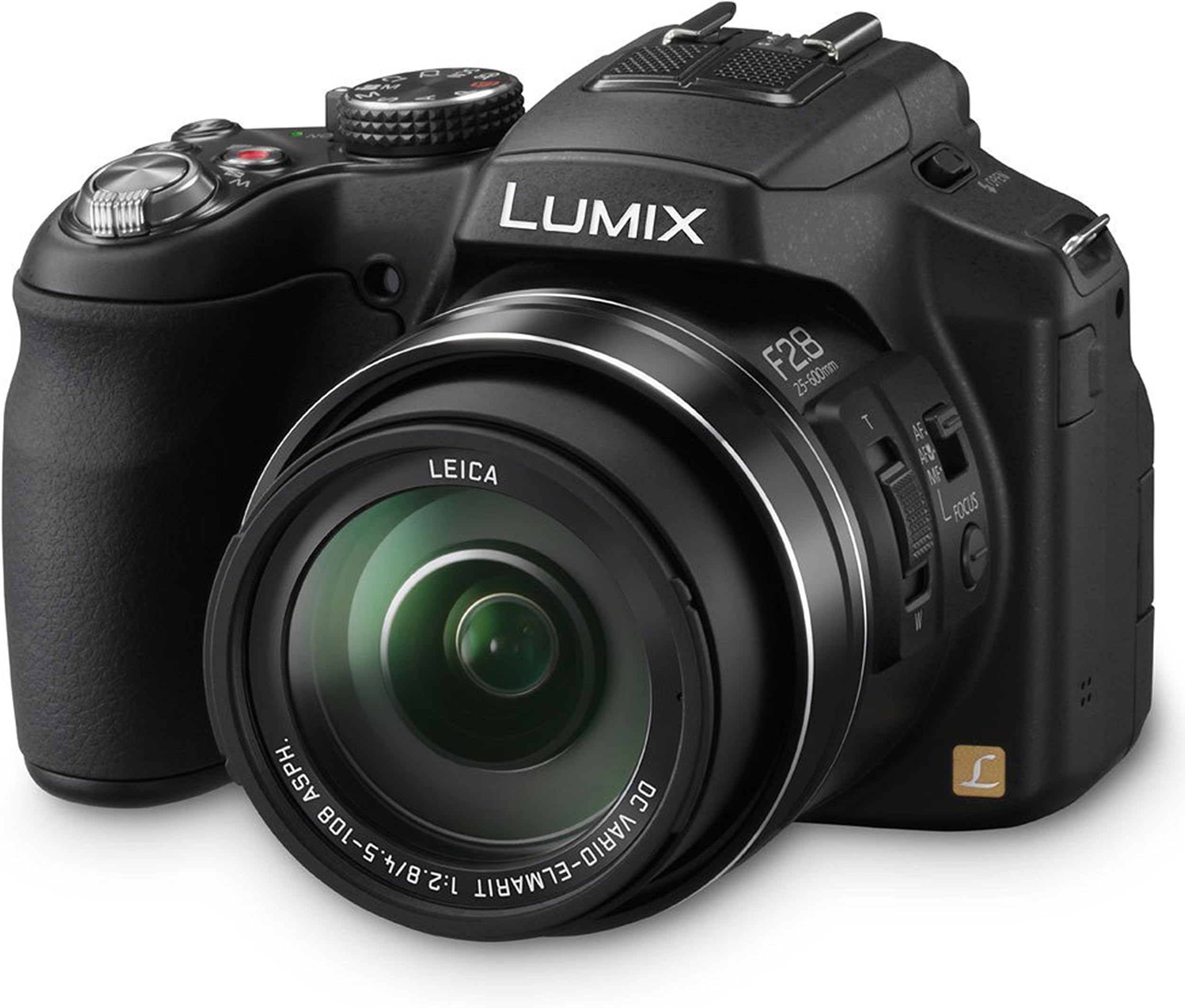 Panasonic Lumix DMC-FZ200 12.1 MP Digital Camera with CMOS Sensor and 24x Optical Zoom - Black
