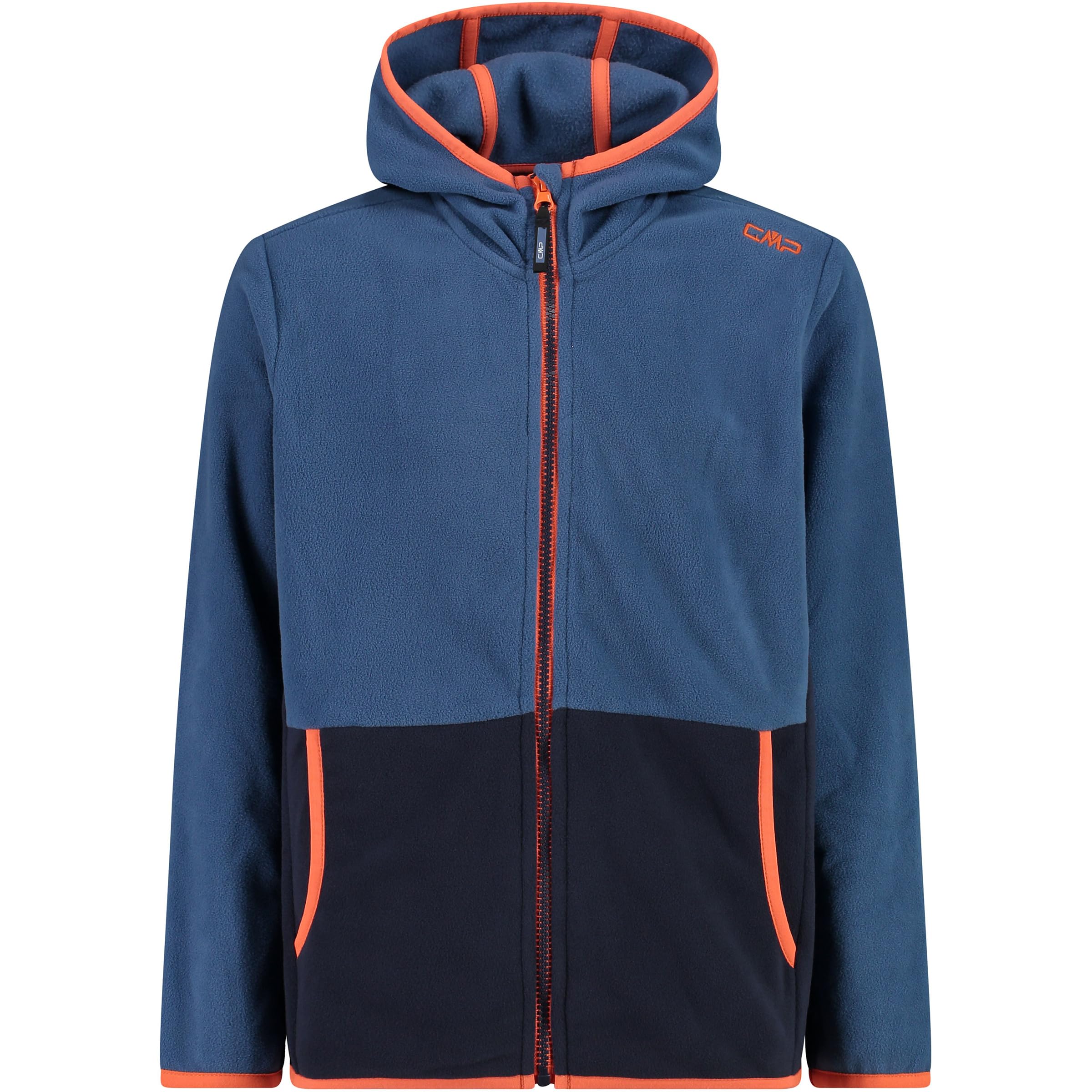 Cmp Boys Bleu Children's Zip-Up Hooded Jacket